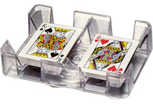 Card Tray: Plastic, Clear